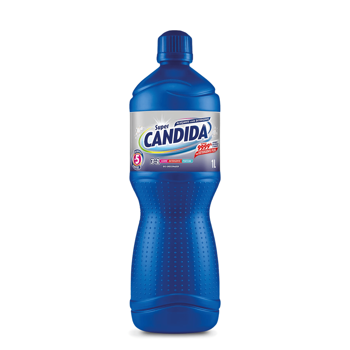 Alvejante Líquido Plus 3 em 1 1L Super Cândida